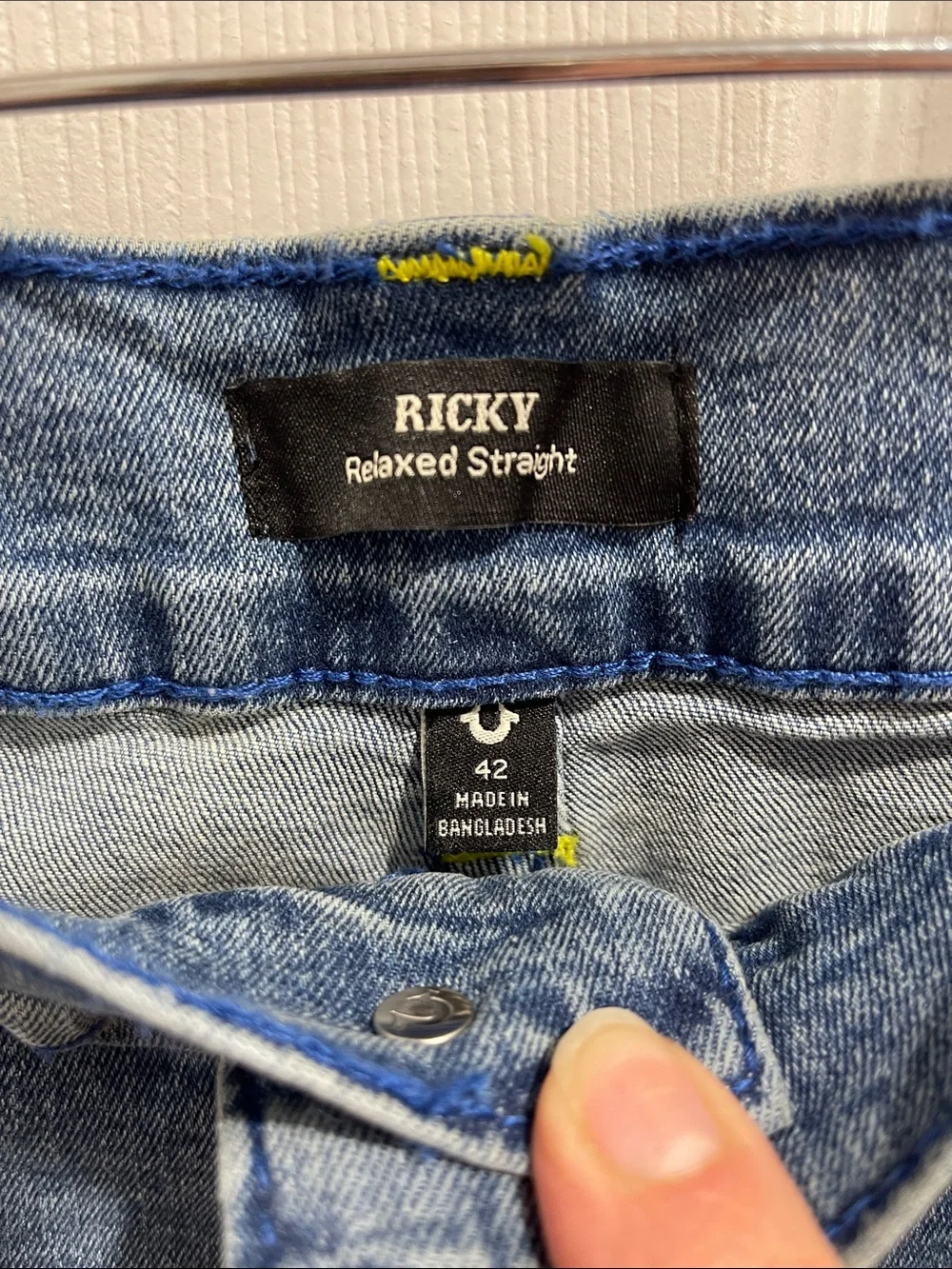 Men's True Religion - Ricky Relaxed Straight Jean 42